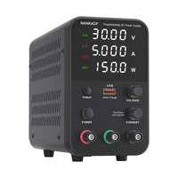 wanptek dc power supply 30v 5a laboratory programmable bench power source adjustable voltage regulator switch wps305h 30v 5a