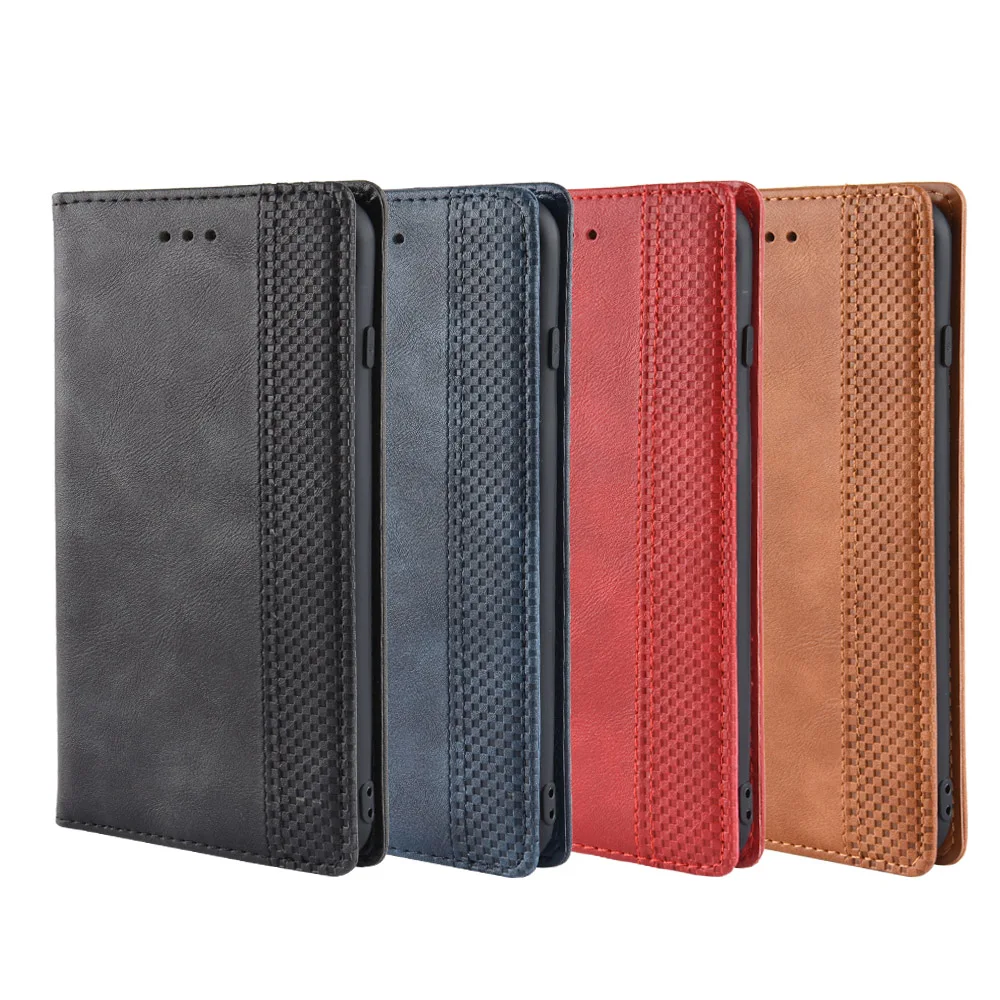

Cikou Retro Flip Leather Phone Case For Apple iPhone 6 6S 7 8 SE Plus Invisible Holder with Card Holder Wallet Cover Cases Capa