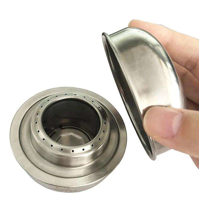 Высококачественная Напольная плита для пикника с крышкой портативная спиртовая