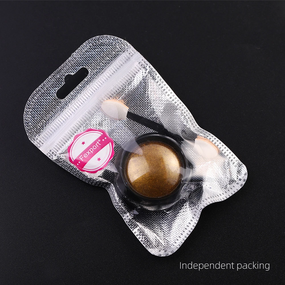 

1 Box Nail Mirror Glitter Powder Metallic Color Nail Art Uv Gel Polishing Chrome Flakes Pigment Dust Decorations Manicure