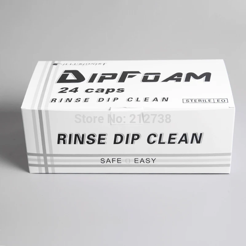 Профессиональный Одноразовые 24 шт./кор. стерилизованные иглы татуировки Dip