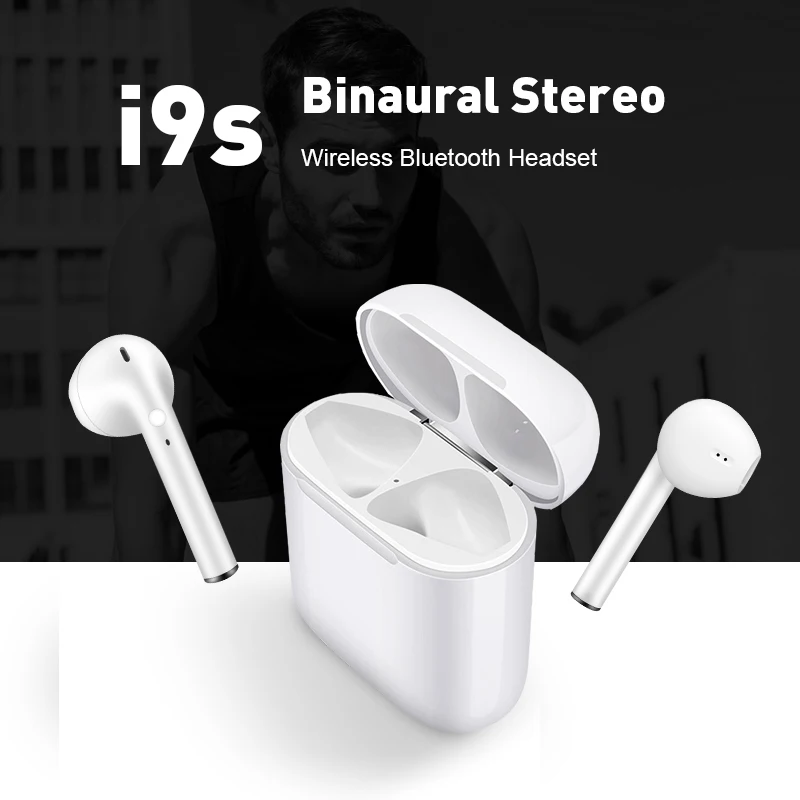 I9s Tws Наушники Беспроводные Bluetooth 5 0 наушники мини с микрофоном зарядная коробка