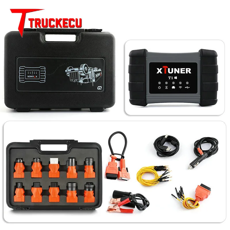 

XTUNER T1 Heavy Duty Trucks Auto Intelligent Diagnostic Tool Support WIFI ABS Airbag DPF OBD2 Scanner for Trucks Diesel OBD Diag