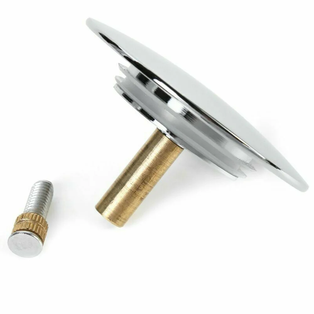 

1Pcs 70mm Copper Bathtub Drain Plug Bathtub Sink Garbage Manual Lift Type Drain Plug Replacement Bathroom Supplies Accessories