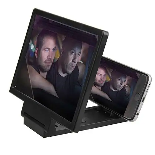 

Mobile Phone 3D Screen Amplifier Magnifying Glass HD Stand for Video
