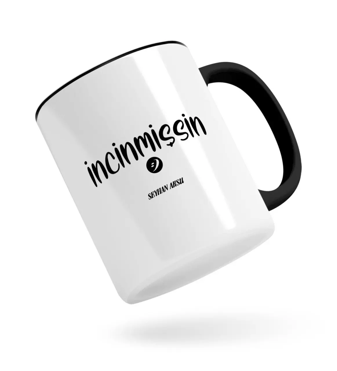 

Персонализированные İncinmişsin черная кружка Bardak-1