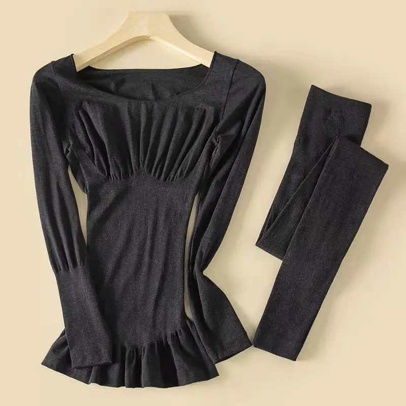 Constant temperature 37 degree thermal underwear suit women's autumn clothes and trousers