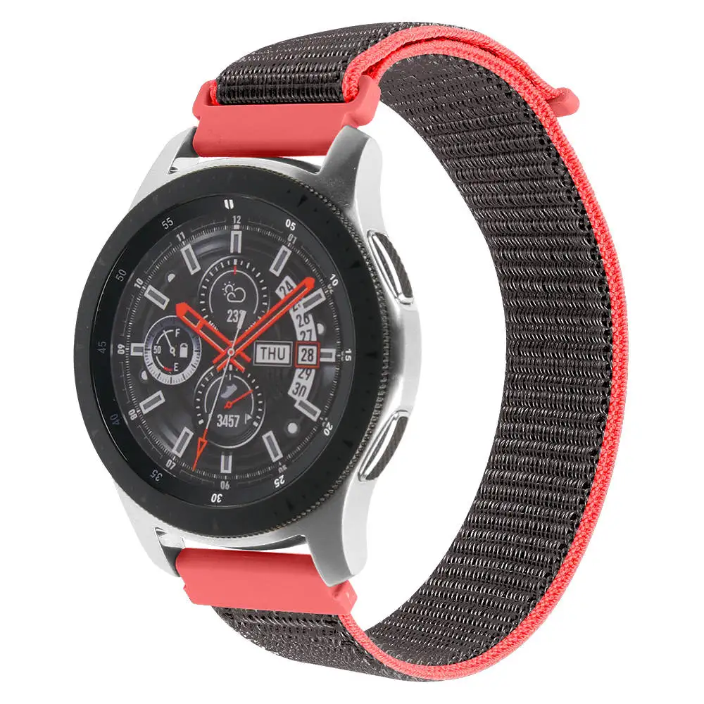 Нейлоновый ремешок для спортивных часов 22 мм samsung Galaxy watch 46 мм/gear s3 браслет huawei Watch