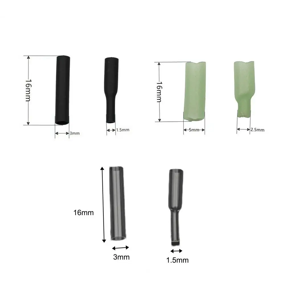 

Fishing Heat Shrink Tubes Exquisite Wear Resistant Durable Rig Shrinkable Tube Tool for Fishing Hook Shrinkable Tube Tool