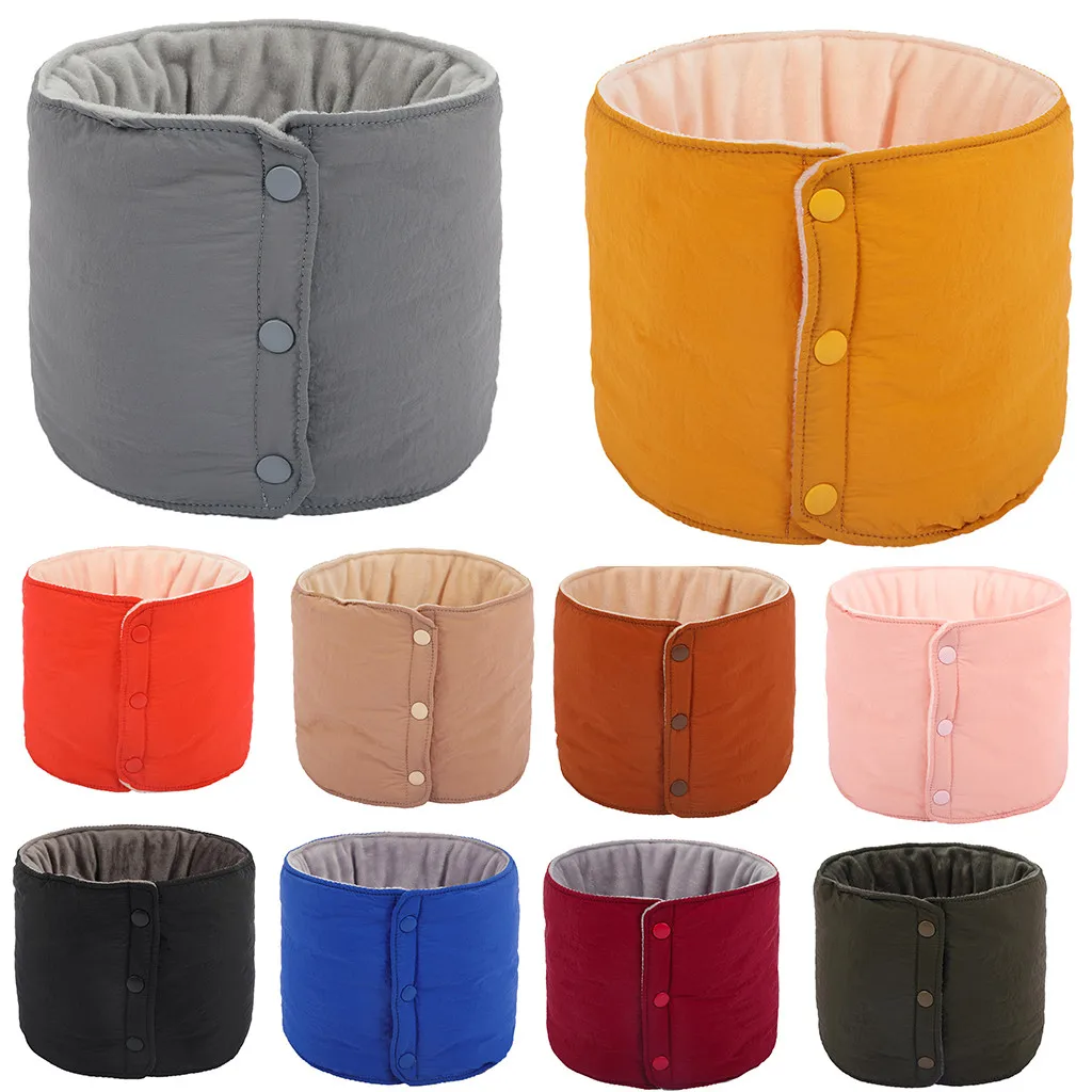 Унисекс зимний шарф с принтом фланелевый теплый шарф-кольцо для женщин