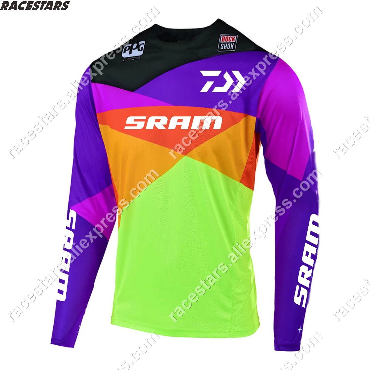 7 Мотоцикл Джерси Майо Ciclismo Racing Air MTB DH MX велосипед Велоспорт велосипед Горные fit SRAM Джерси быстросохнущая ледяная холодная на ощупь - Цвет: 7
