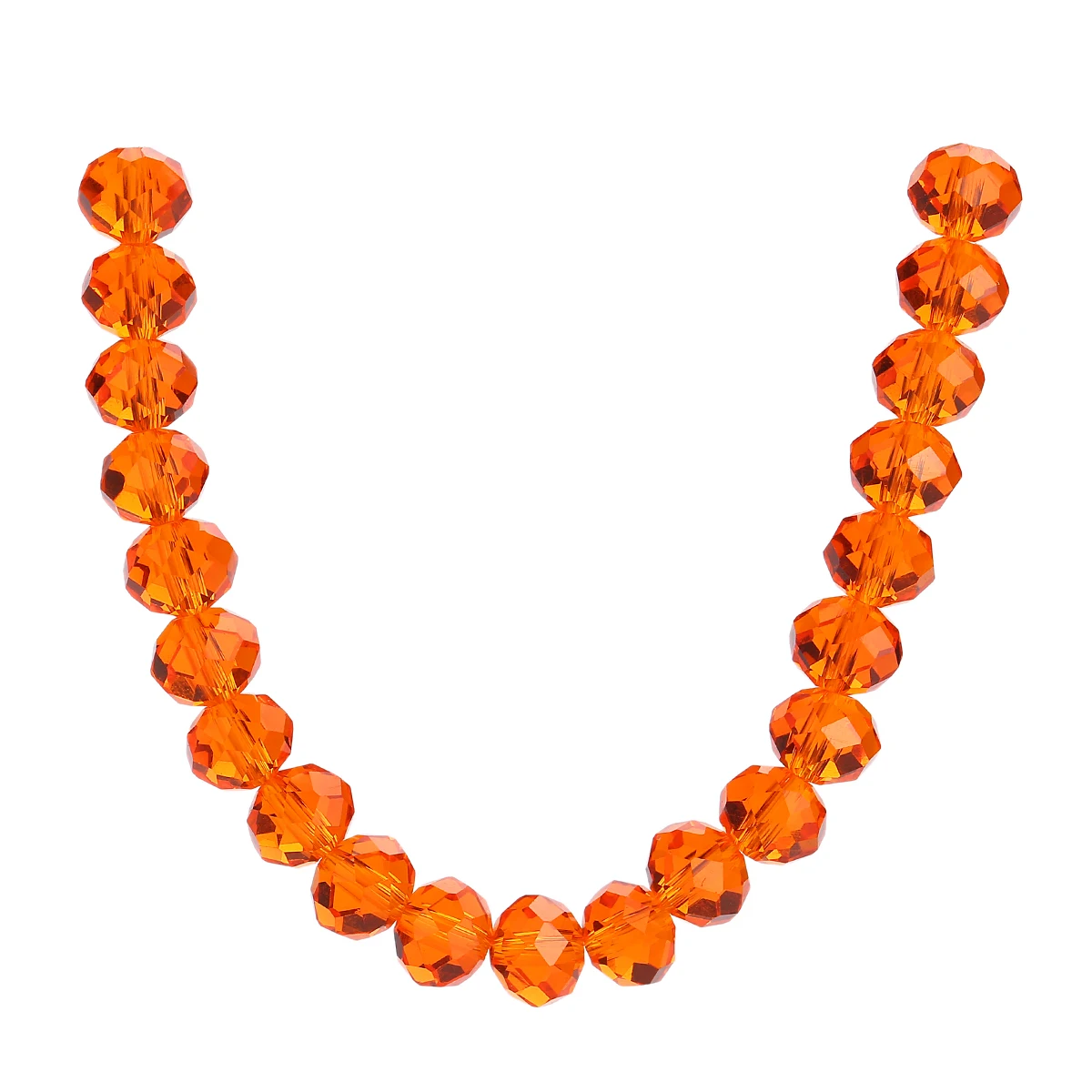 

Bracelet Wholesale Lots Spacer 3-14mm Charms Mixed Faceted Making Bulk Craft Beads Glass Rondelle Orange-red Necklace Loose