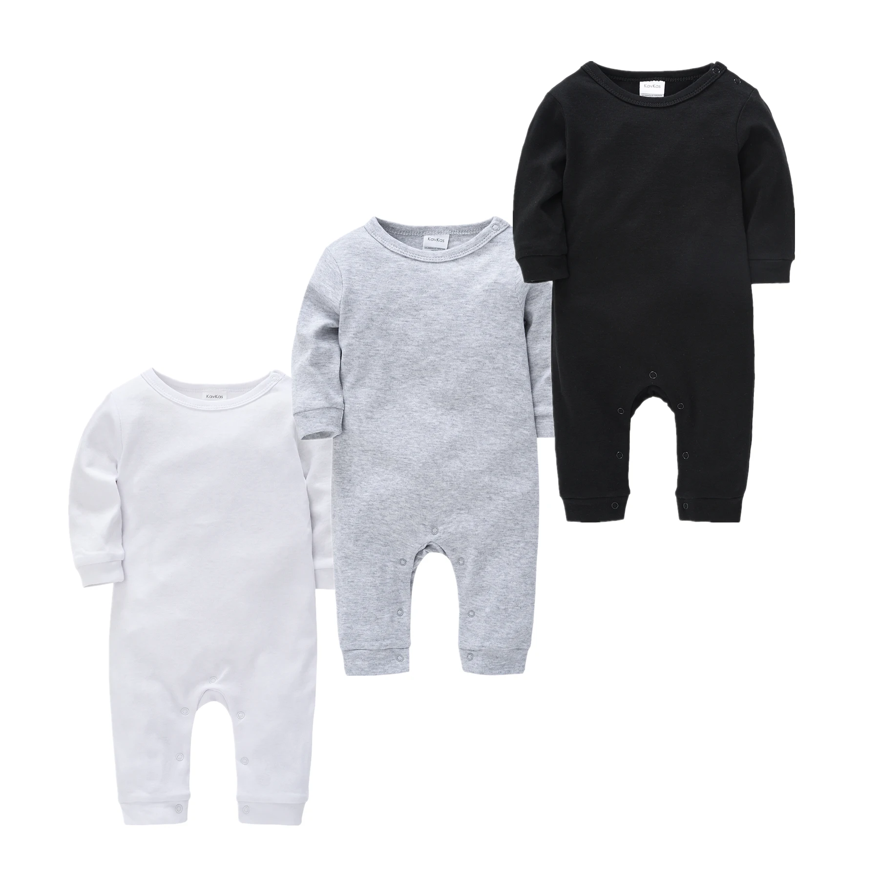 

345pcs Newborn Baby Girl Rompers roupa de bebe Infant Boys Jumpsuit Long Sleeve Cotton Pajamas 0-12Month Overalls Baby Clothes