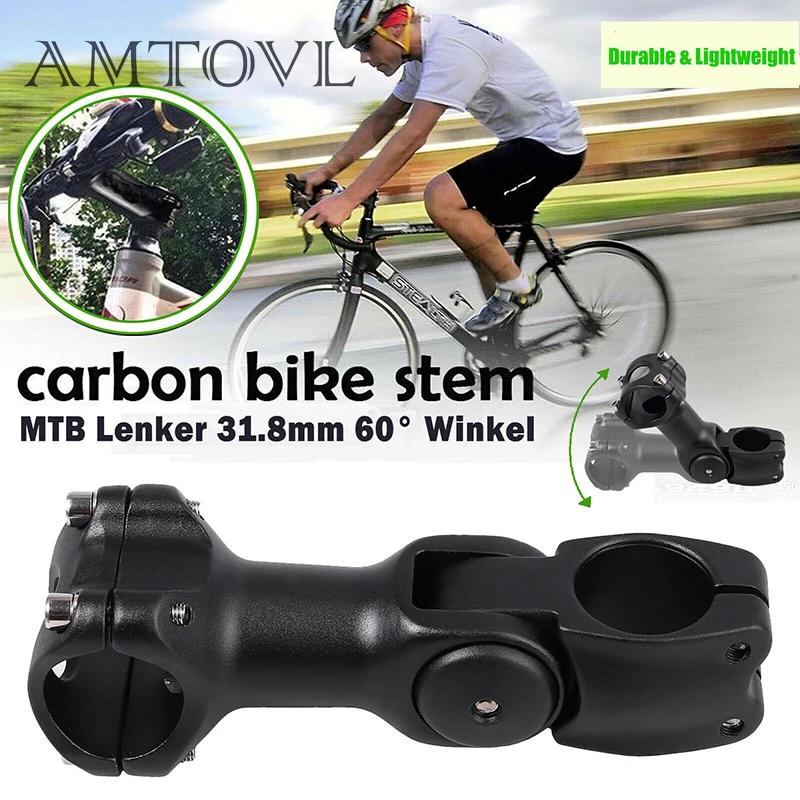

Удлинитель выноса руля вилки AMTOVL 31,8 мм из алюминиевого сплава для велосипеда, переходник для стояка