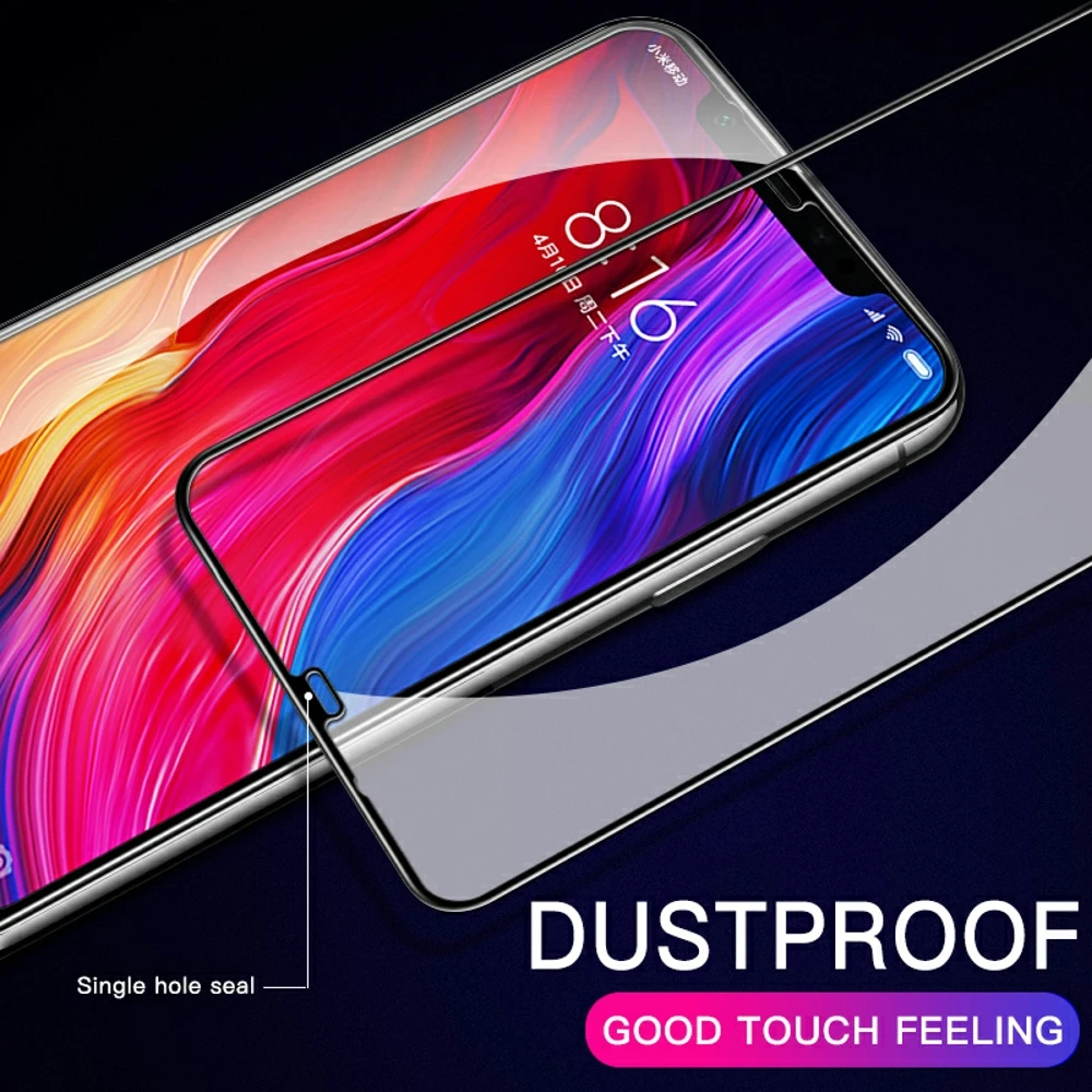 9D 3 шт. полное покрытие закаленное стекло для Xiaomi Redmi Note 9 S 8 T 7 6 A Pro защита экрана 11 10