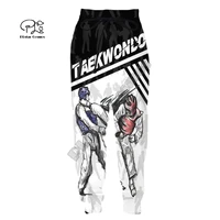 cosplay martial arts sports taekwondo sportswear menwomen streetwear 3dprint harajuku casual jogger sweatpants trousers pants 2