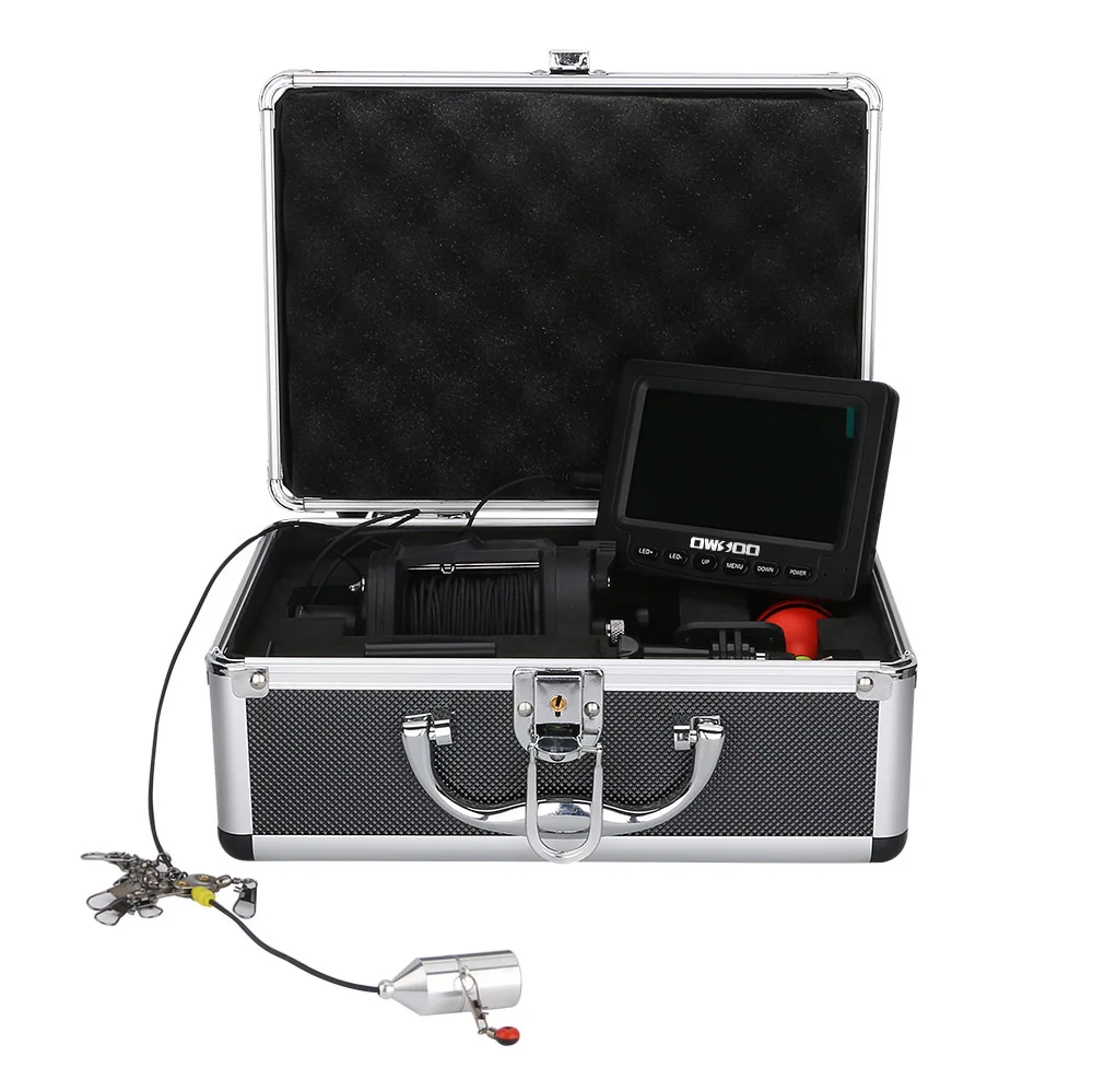 Комплект для подводной рыбалки с видеокамерой 4 3 дюйма цветной монитор 8