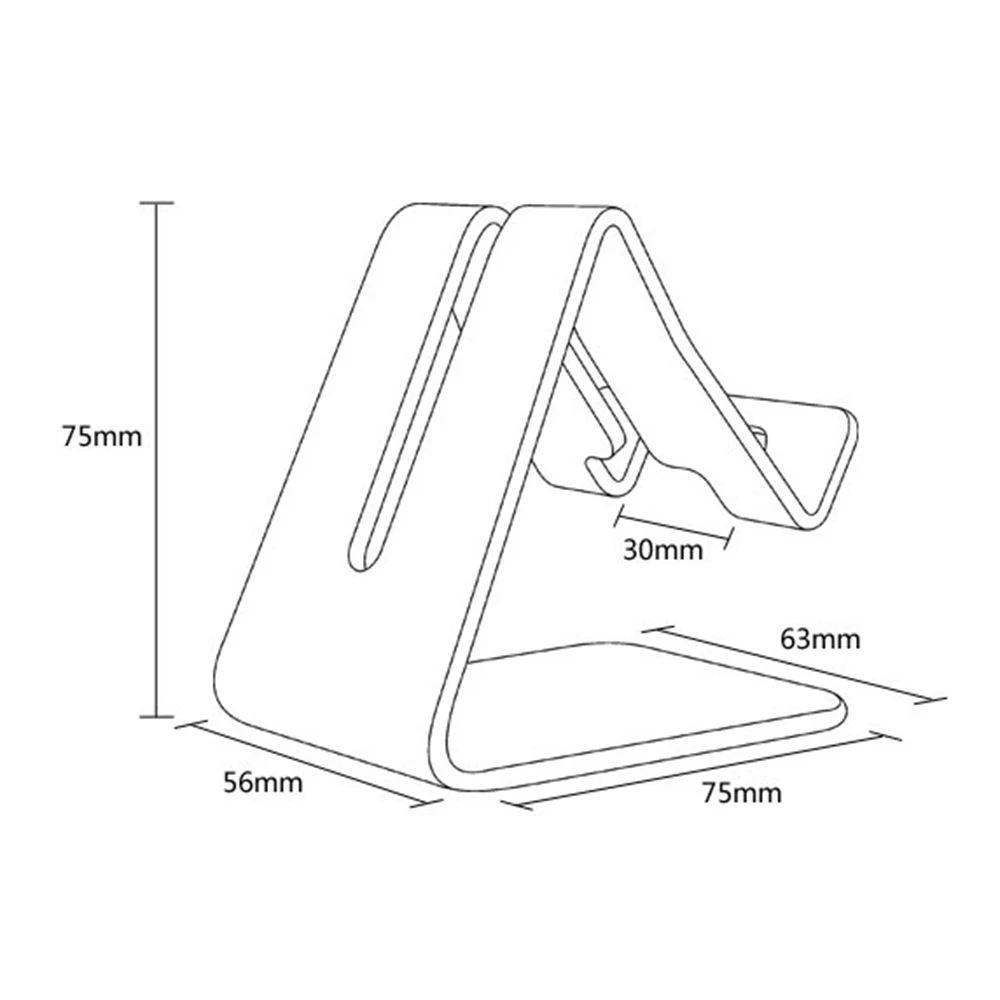 Универсальный мобильный телефон держатель подставка из алюминиевого сплава