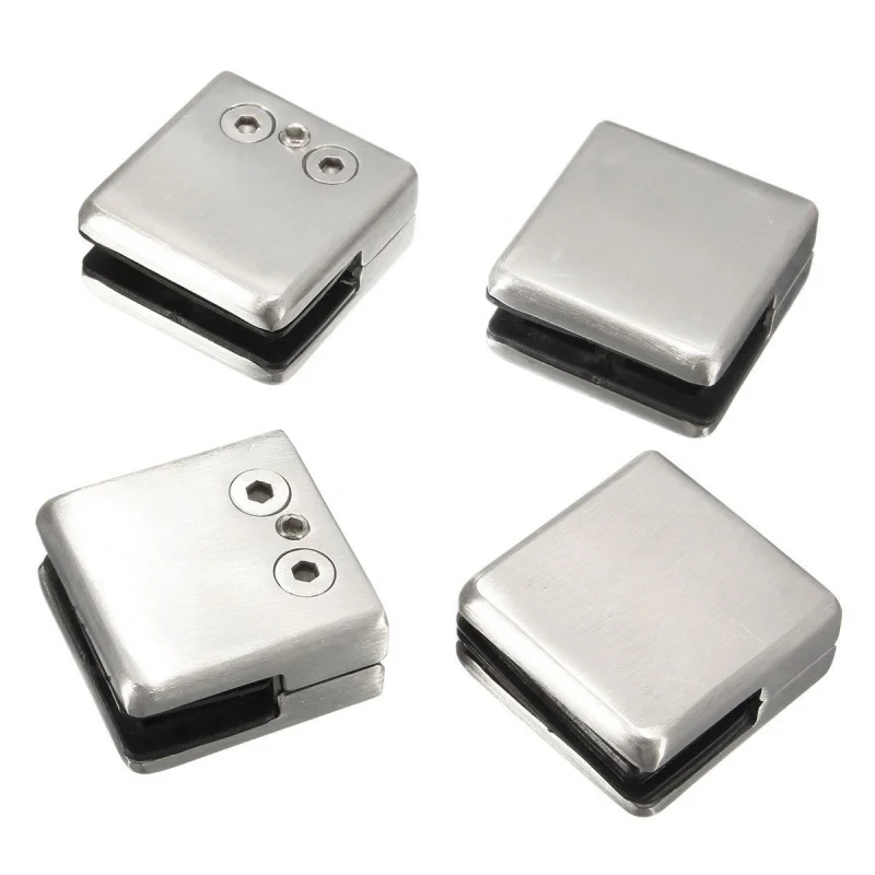 4 шт нержавеющая сталь квадратный кронштейн для держателя зажима зажим