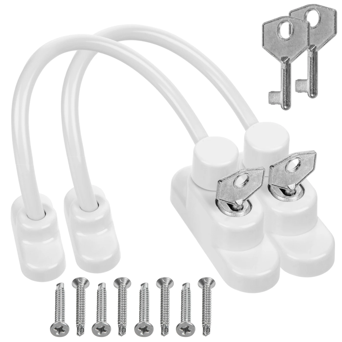 Childproof window locks stopper protection lock with a cable childproof latch | Защитные решетки