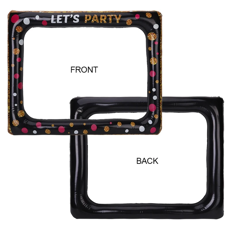 

Inflatable Selfie Frame Party Picture Frame Funny Party Decoration Photo Booth Props For Carnival Wedding Christmas