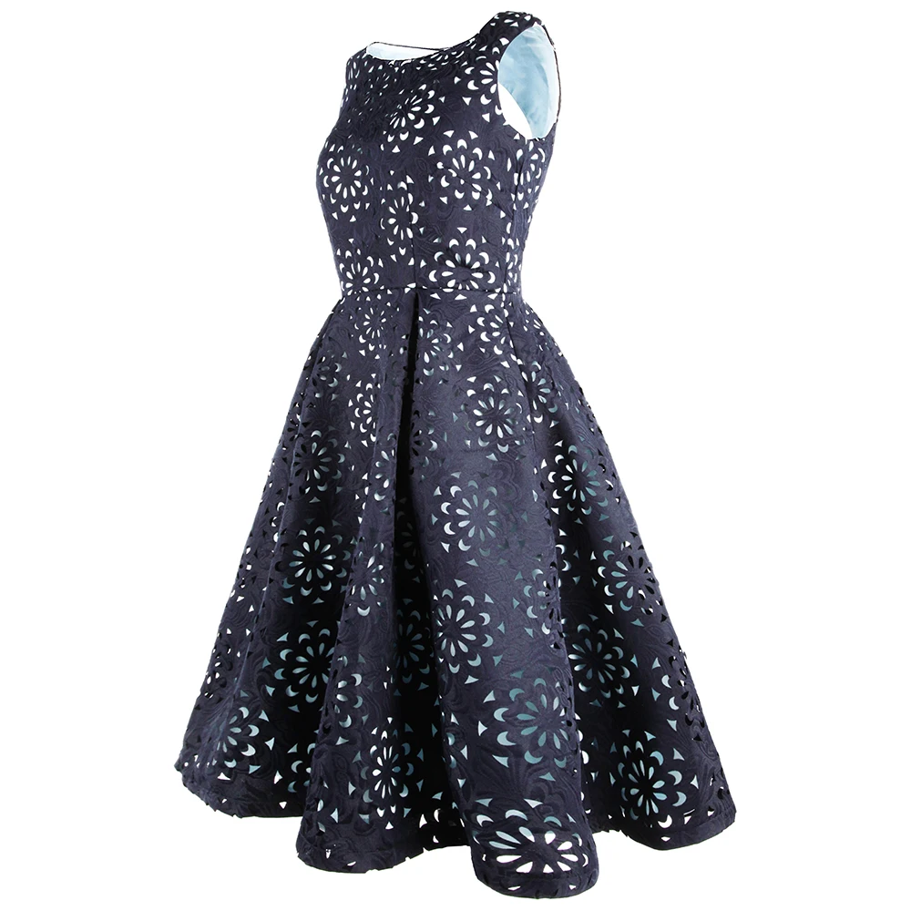 Angel fashions Женское вечернее платье с круглым вырезом элегантное короткое