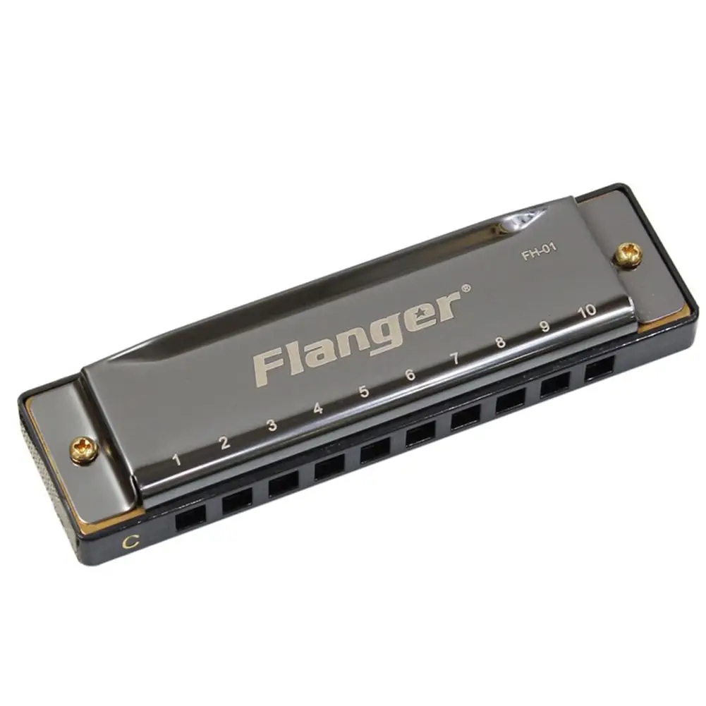 1 шт. Flanger FH-01 диатоническая Губная гармошка для блюза стандартные начинающие
