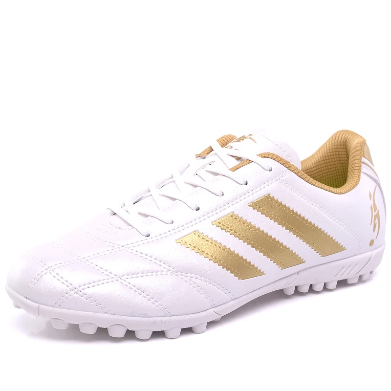 

Men Football Boots Outdoor High Top Sneakers Man Kids Soccer Shoes Cleats Athletic Sport Turf Shoes
