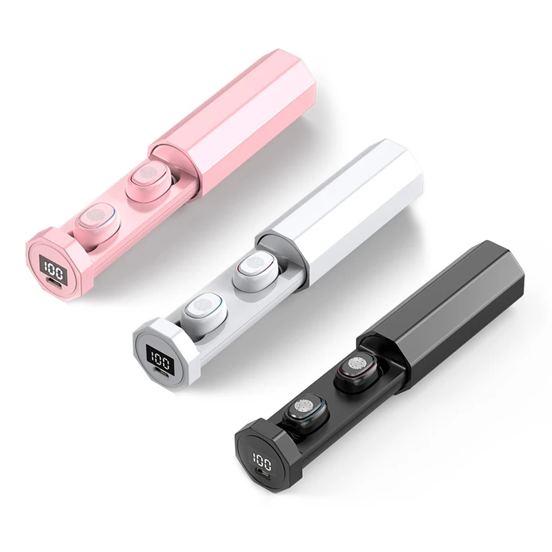 B9 Wireless Headphone Bluetooth-compatible Earphones Waterproof Earpieces Sport Earbuds For Huawei Iphone OPPO TWS Music Headset |