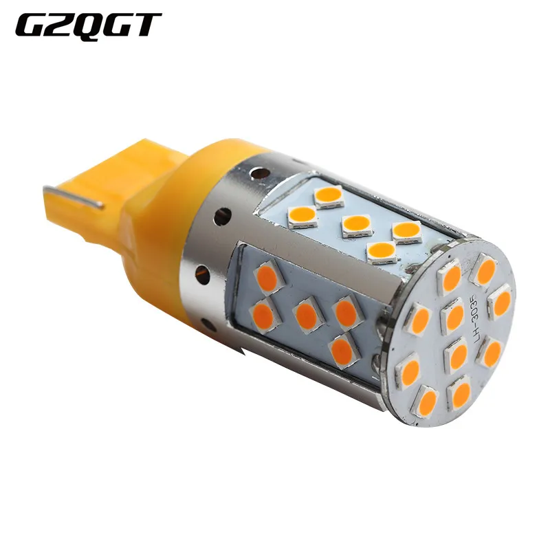 1 шт. T20 W21W 7440 3030 35 SMD 7441 992 без ошибок LED Canbus гипервспышки новый сигнал поворота 12 В