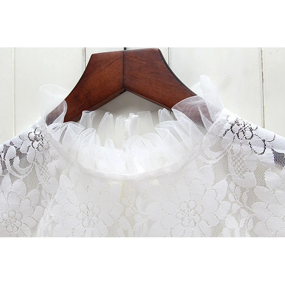 Женская рубашка для взрослых со съемным отворотом женская новая одежда