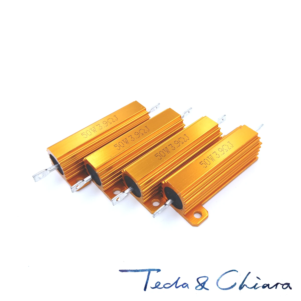 3R 3ohm 3 4.7R 4.7ohm 4 7 R Ohm 50W Алюминиевый металлический корпус чехол с проволочным
