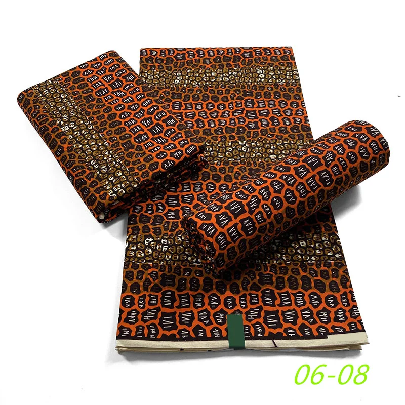 Новинка 100% хлопок Оригинальная Ткань из натурального воска Анкара 2021 ткань с