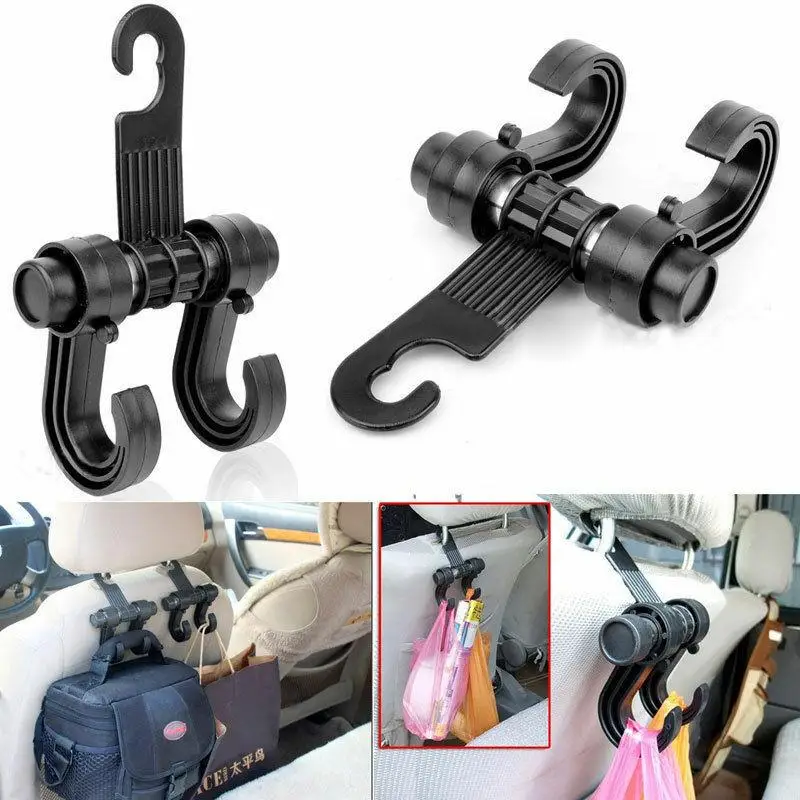 

GLCC Car Seat Back Multifunctional Hook For Cars Rear Seats Fasteners Clip Bag Purse Grocery Automobile Interior Accessories