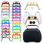 Водонепроницаемая нейлоновая сумка для контроллера PS5, Жесткий Чехол, дорожная сумка, чехол для PlayStation 5, PS5, чехол с двойным сенсором, с полосками PS5