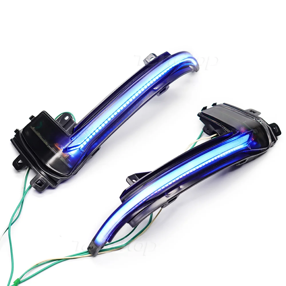 Проточный светодиодный индикатор заднего вида для Audi A3 8P A4 A5 B8 Q3 A6 C6 4F S6 SQ3 A8 D3 8K b8 5