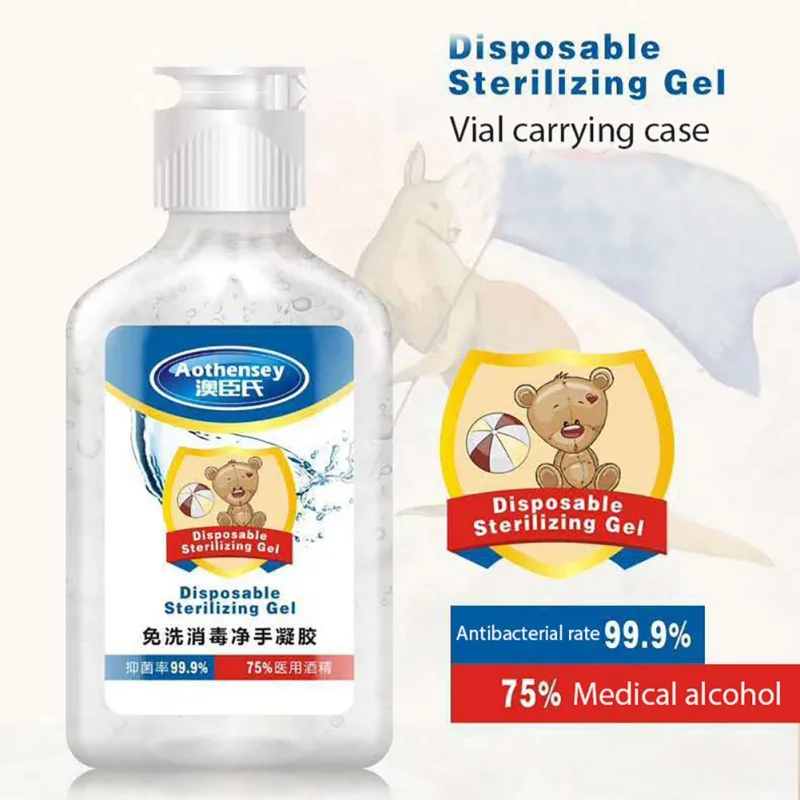 Быстросохнущий водоотталкивающий Антибактериальный увлажняющий портативный