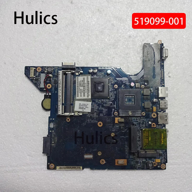 

Hulics Original 519099-001 JAL50 LA-4101P For HP Compaq CQ40 Laptop motherboard hd graphics GL40 DDR2