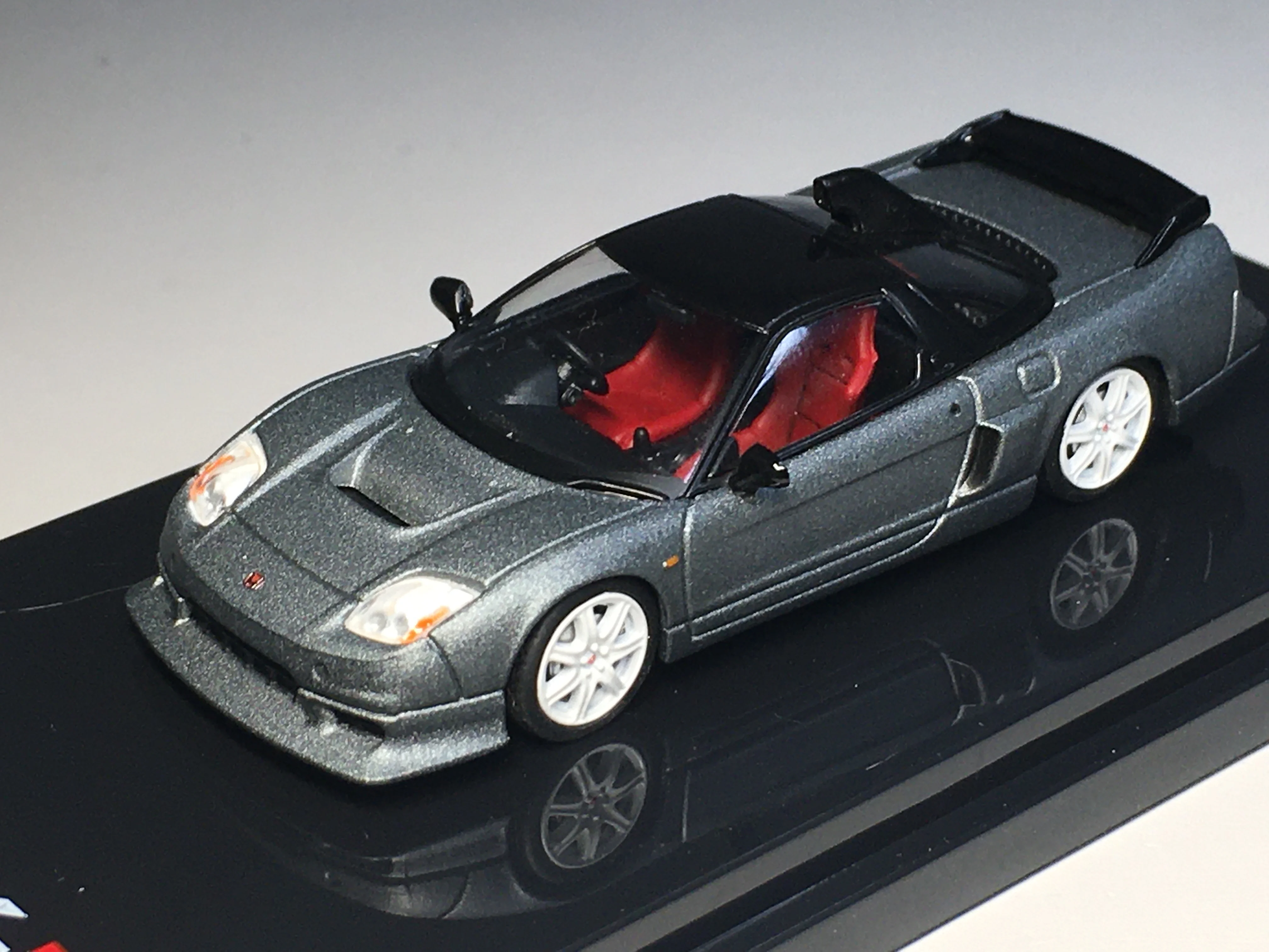 

Hobby Japan1/64 Honda NSX-R GT NA2 Matte Gray Metallic Customized Color Ver HJ641015CGM Die Cast Model Car Collection Limited