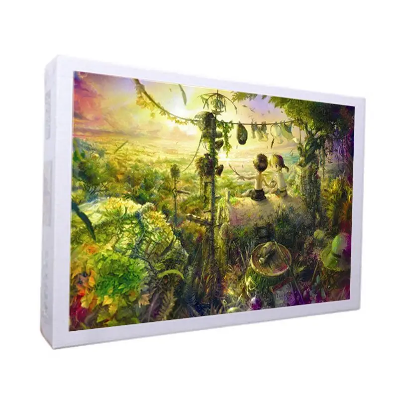 

Jigsaw Puzzles 1000 Pieces Paper Assembling Picture Landscape Puzzles Toys For Adults Children Kids Games Educational