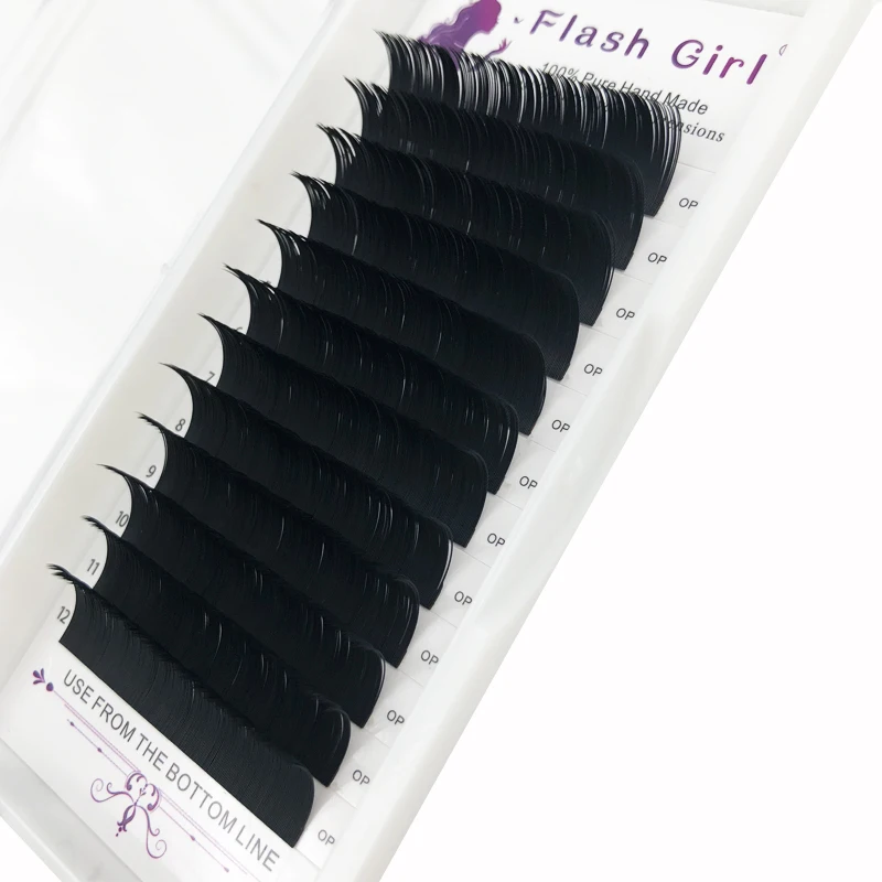 Flash Girl индивидуальные толстые ресницы из искусственной норки классический