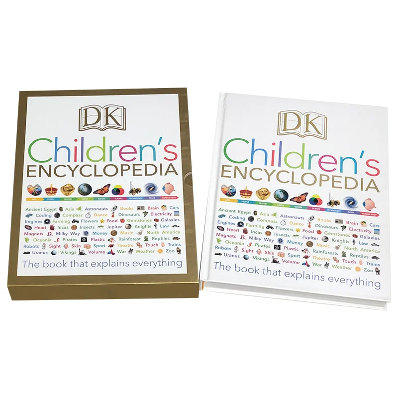 

DK Childrens Encyclopedia Hardcover Original English Books An Encyclopedia of Child Initiation