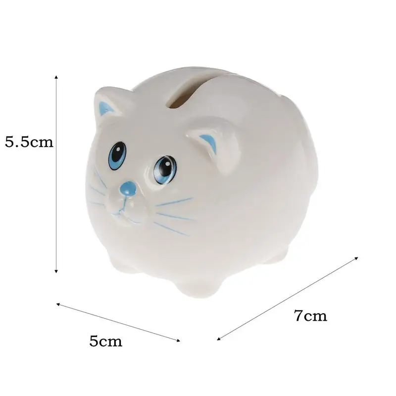 Мини Копилка копилка для монет керамическая кошек безопасные копилки банкнот