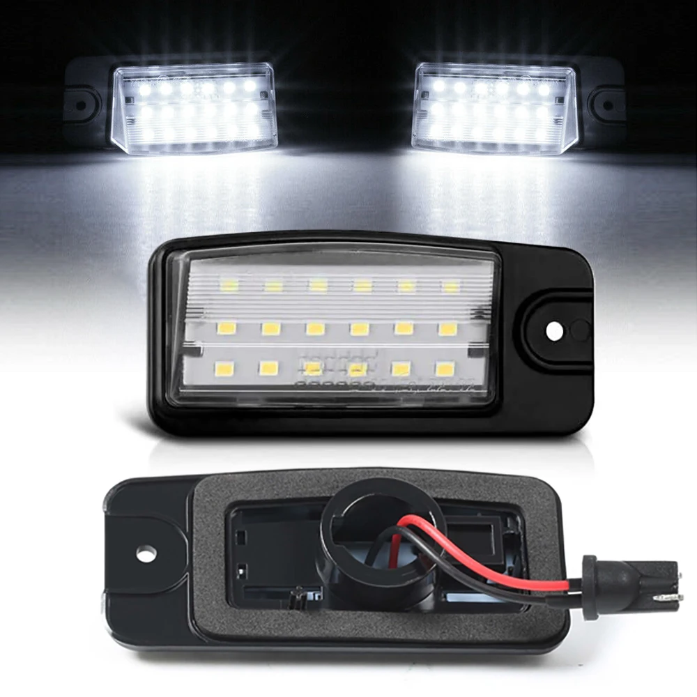 2 шт., автомобисветодиодный светодиодные лампы для номерного знака Infiniti EX35 EX37 QX50 FX35 FX37 FX50 QX70 EX25 Q45