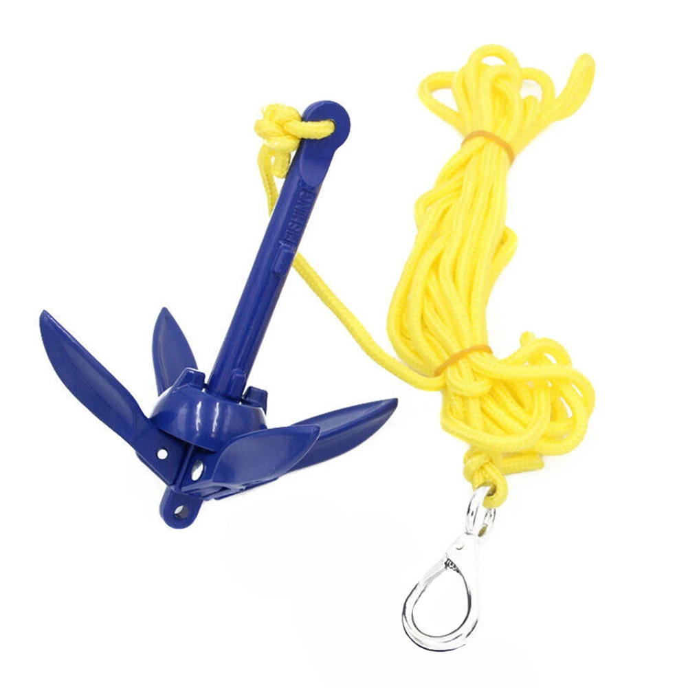 

Universal Boat Anchor Kit Folding Grapnel Anchor for Kayak, Canoe, with Anchor Tow Rope and Carrying BagGrapnel Anchor Kit