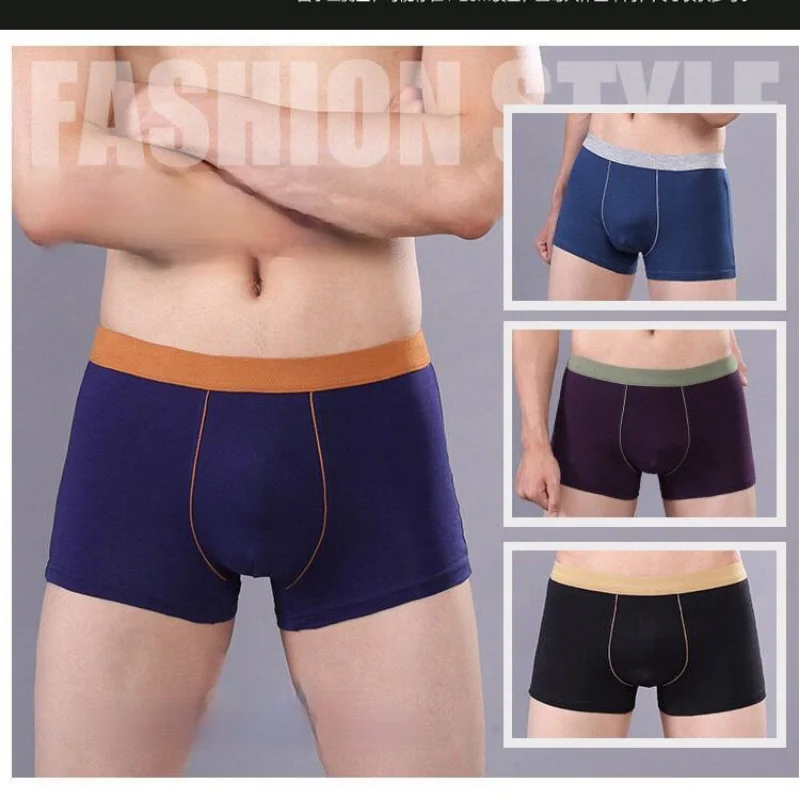 8XL-2XL Plus Men Cotton Underwear Male boxer  Panties Shorts Men's Underpants Breathable Intimate Man boxers Large Size male big