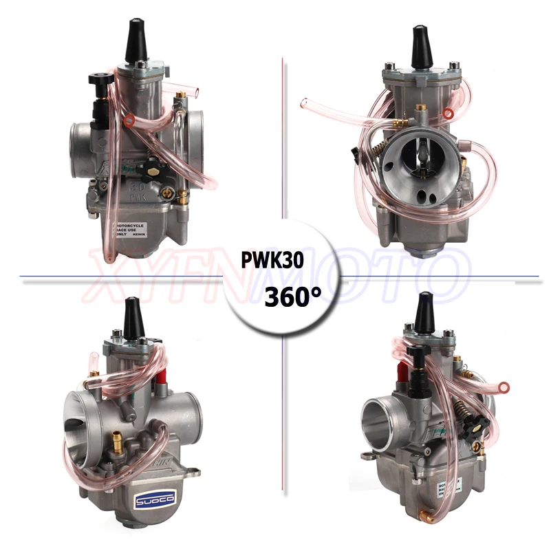 Универсальный карбюратор PWK 28 30 32 34 мм 2T 4T для Keihin Mikuni с Power Jet Yamaha Suzuki Honda 75cc-250cc |