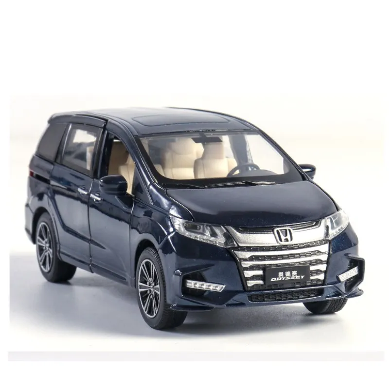 1: 32 имитация Honda Odyssey Детская игрушка автомобиль няня из сплава со звуком