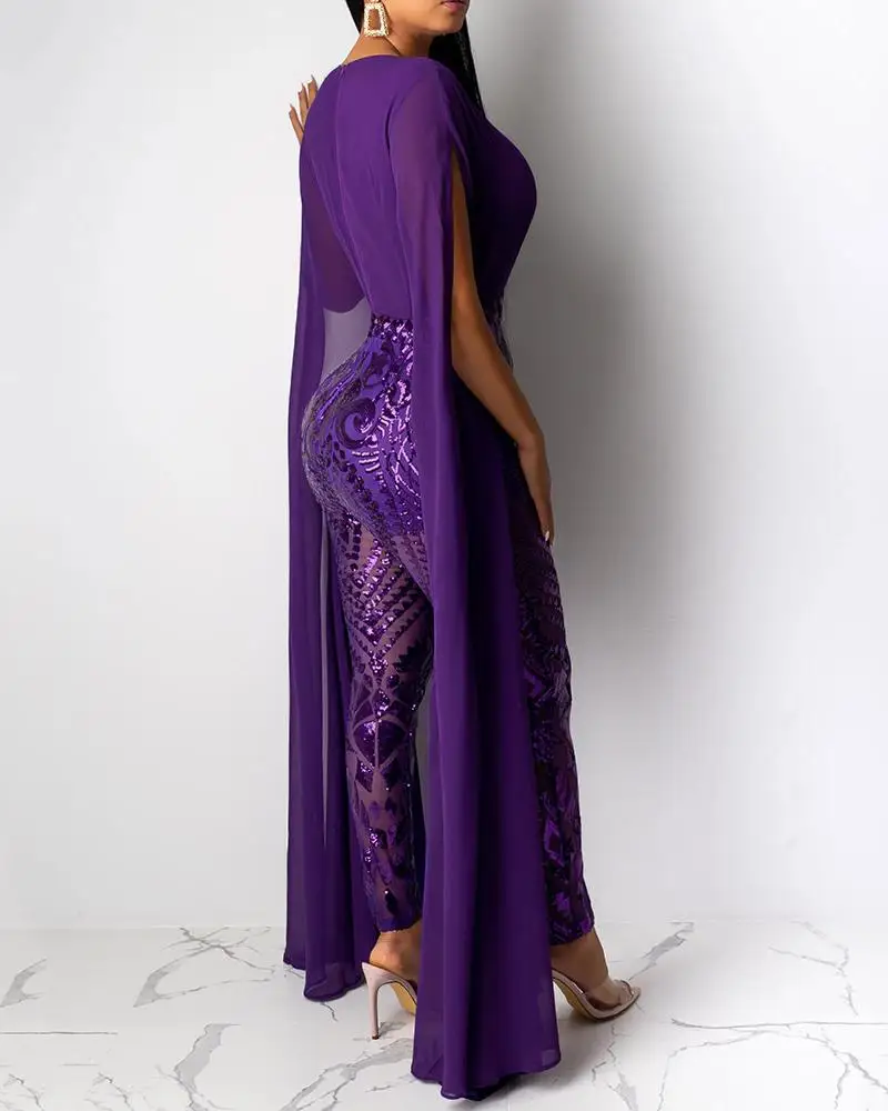 Сексуальные черные блестящие комбинезоны цвета шампанского прозрачный сетчатый