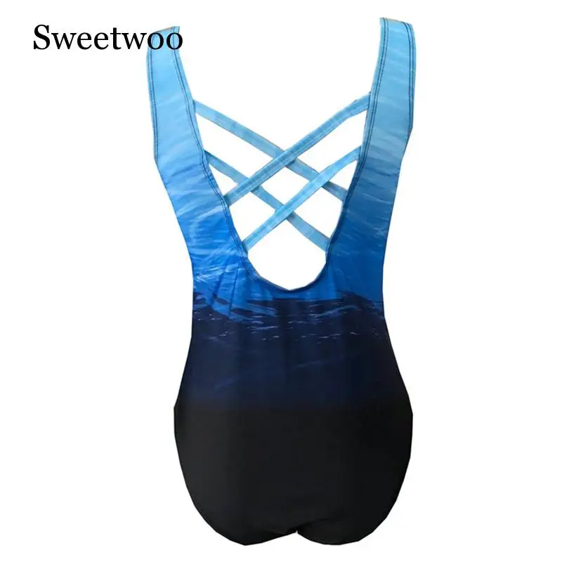 Новинка 2019 женские цельные купальники для женщин спортивные тренировочные